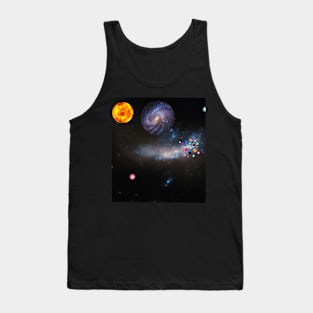 nice universe art Design. Tank Top